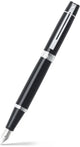 Stylo plume Sheaffer 300 - e9312 - m - chromé noir brillant - sf-e0931253