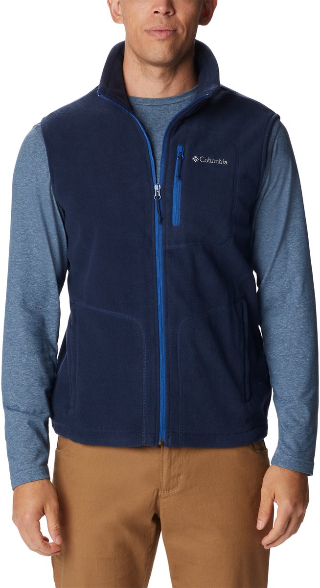 Gilet outdoor homme Columbia Fast Trek™ Fleece Vest - Collegiate Navy