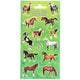 Horses de niveau d'autocollants