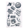 Musique rock de tatouage