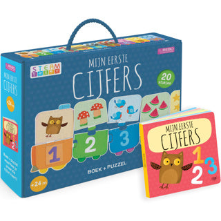 Rebo Publishers Livre et puzz mes premiers chiffres
