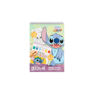 Disney Stitch Aquareur Color Book
