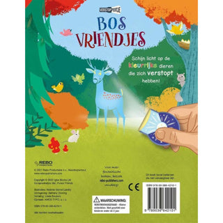 Rebo Publishers Book de recherche interactive Forest Friends with Pashit