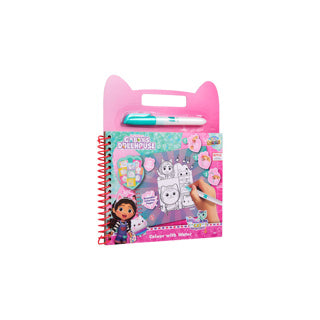 Gabby's Dollhouse Water Color Book