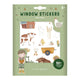 Petite ferme hollandaise de stickers vitrine