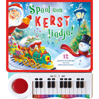 Livre de sons, livre de piano de Noël