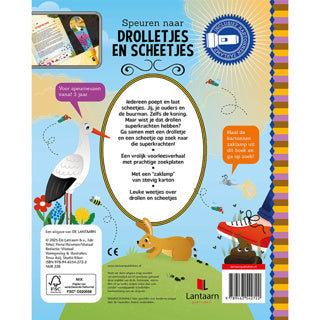 Les éditeurs de lanternes recherchent un livre de recherche de crottes et de pets avec une lampe de poche en carton