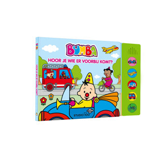 Livre sonore Studio 100 bumba - véhicules