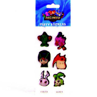 Autocollants Digimon 3D