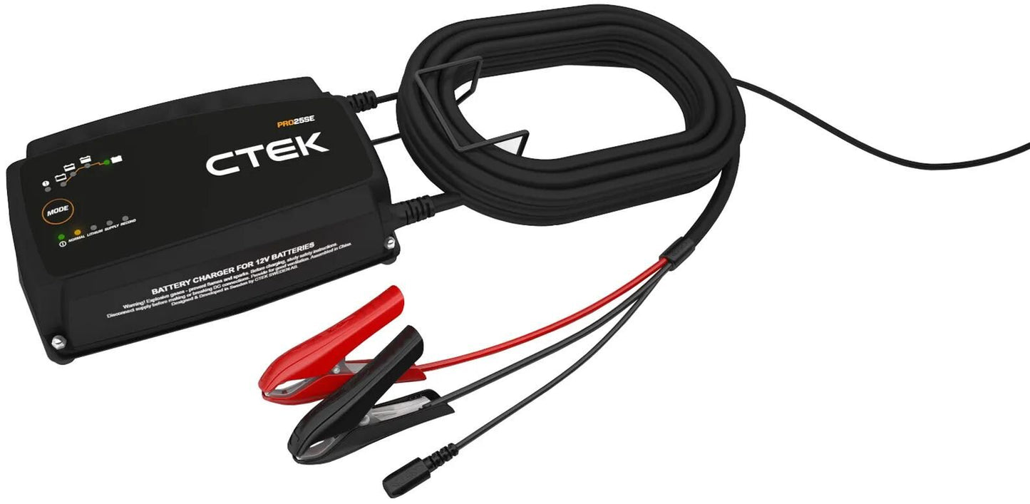 Chargeur de batterie Ctek pro25se chargeur de batterie pro 25se