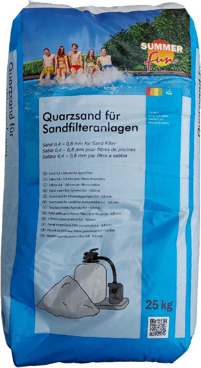 Sable filtrant Summer Fun 25 kg