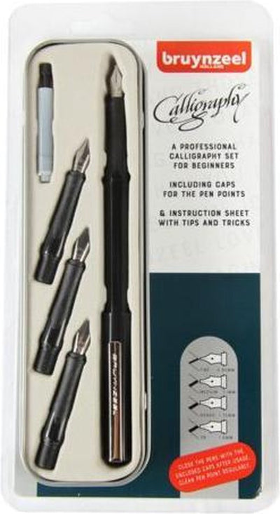 Bruynzeel Calligraphie Set 8 pièces