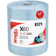 Papier nettoyant wypall x60 hydroknit 290x290x315mm bleu rouleau 500 feuilles