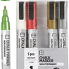 Creativ Company Krijt Markers Metallic Colors, 5e.