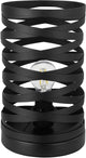 Lampe de table Eglo cremella - e27 - 29 cm - noir - acier