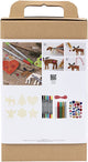 Creativ company hobby set Décoration de Noël, couleurs, 1 boîte