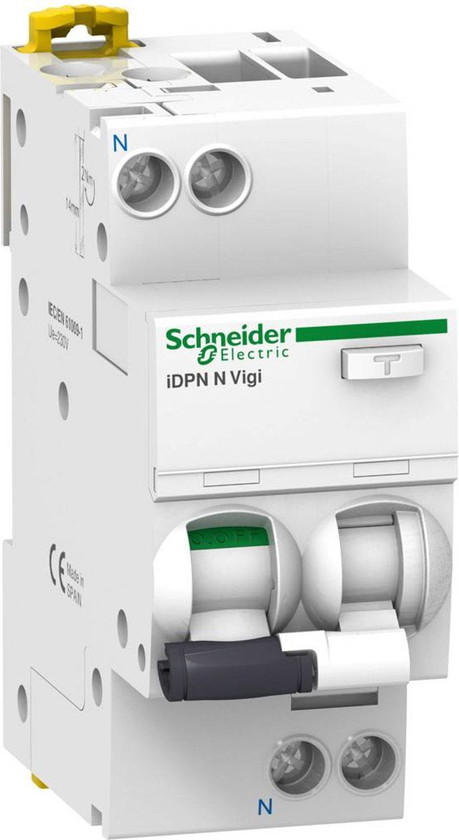 Schneider electric a9d02610 disjoncteur différentiel 10 a 0,01 a 240 v