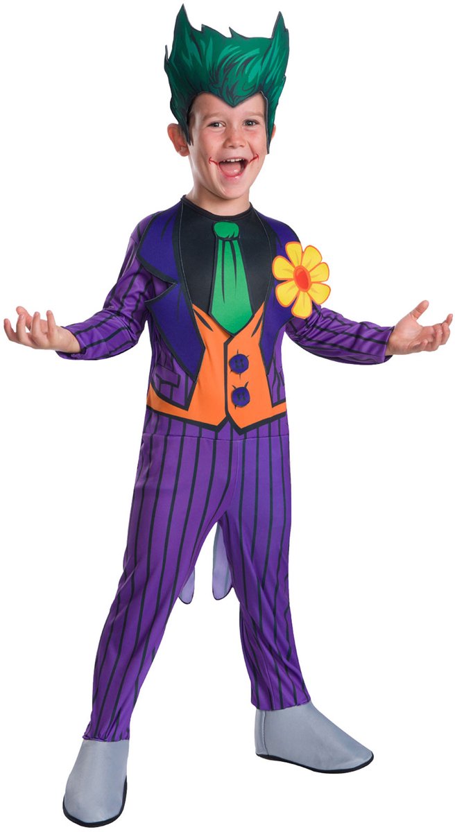 Rubies nl - costume de joker de luxe pour garçons - 110 116 (5-6 ans)