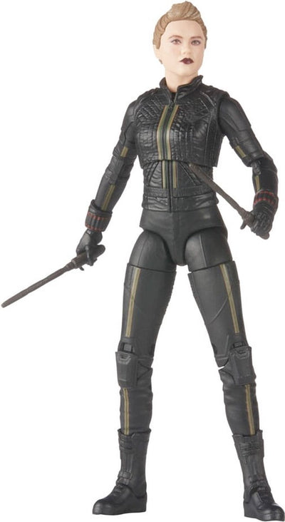 Marvel Hasbro Hawkeye - figurine Legends Yelena Belova (baf: Hydra Stomper) 15 cm - multicolore