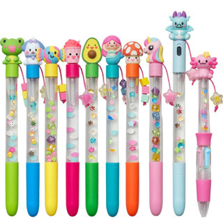 Gear2play Pen Maker Magic - Deluxe : Mega Pen Set - Fabriquez 10 stylos uniques avec des perles, des breloques et toutes sortes de figurines.