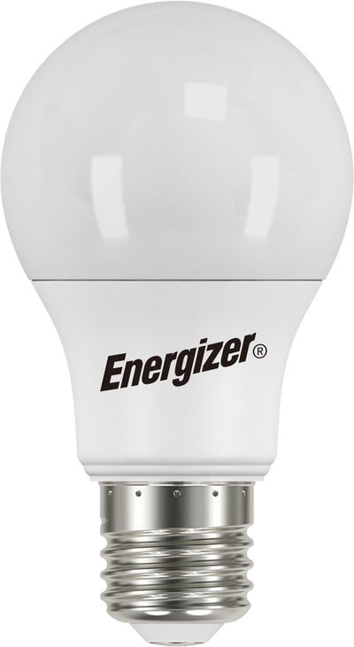 Lampe LED économe en énergie Energizer - E27 - 4,9 watts - lumière blanc chaud - non dimmable - 5 pièces