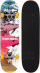 Skateboard dragon noir - street natives - blanc rose - 100kg