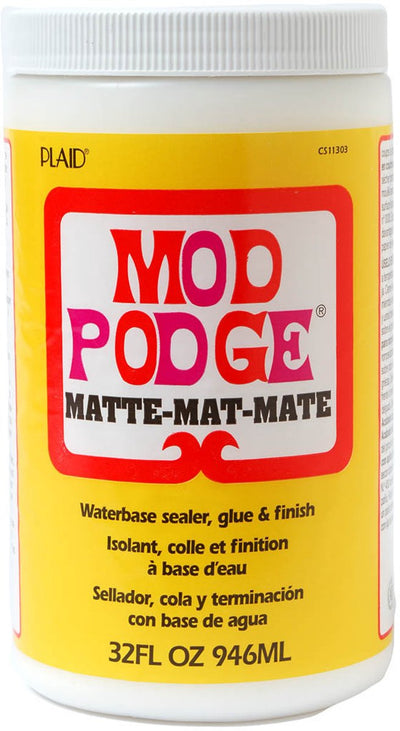 Mod podge mat - vernis adhésif et scellant en un - 946 ml