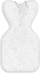 Gigoteuse pour bébé Love to dream ™ swaddle up™ - emmaillotage - bébé 3-6 mois - 6-8,5 kg - été - 0,2 tog - blanc avec texte