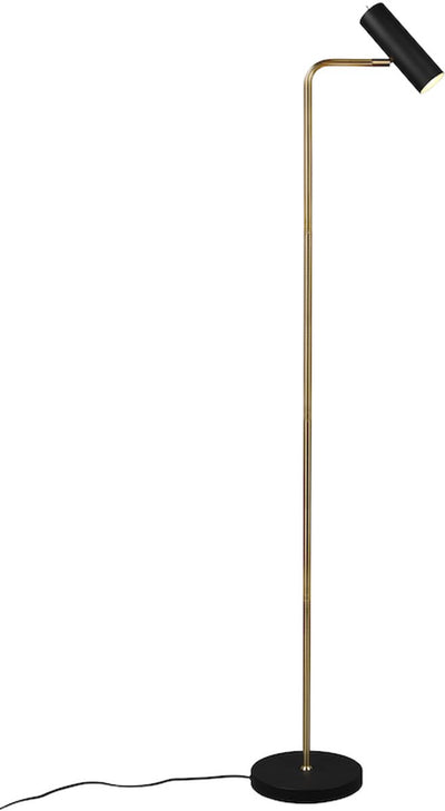 Trio Marley - lampadaire - laiton mat - excl. 1x gu10 4,5w