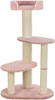 Trixie arbre à chat lonni - velours côtelé en peluche, emballage en jute - 75x55x132 cm