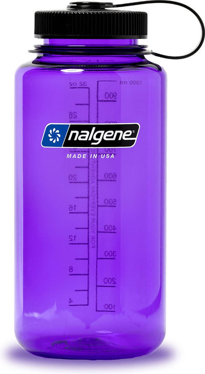 Nalgene - bouteille à large goulot - gourde - bouteille d'eau - étanche - 1000 ml - sans bpa - sustain - violet