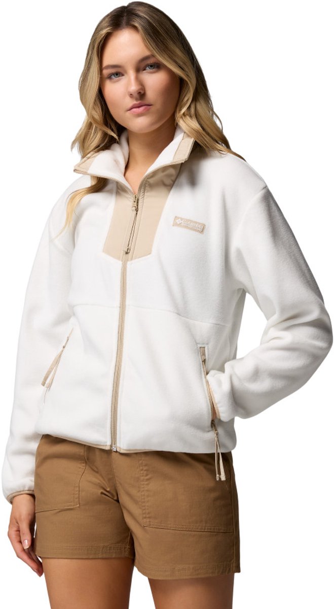 Pull d'extérieur pour femme en polaire entièrement zippée Columbia Sequoia Grove™ - sel de mer, fossile ancien