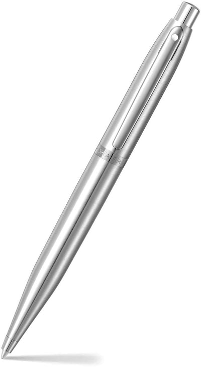 Stylo à bille Sheaffer - vfm - finition chrome brossé - plume m - couleur d'écriture noir - sf-e2942651