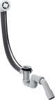 Bonde de baignoire Hansgrohe flexaplus partie cachée – pour baignoires petites à normales – longueur de câble 52 cm
