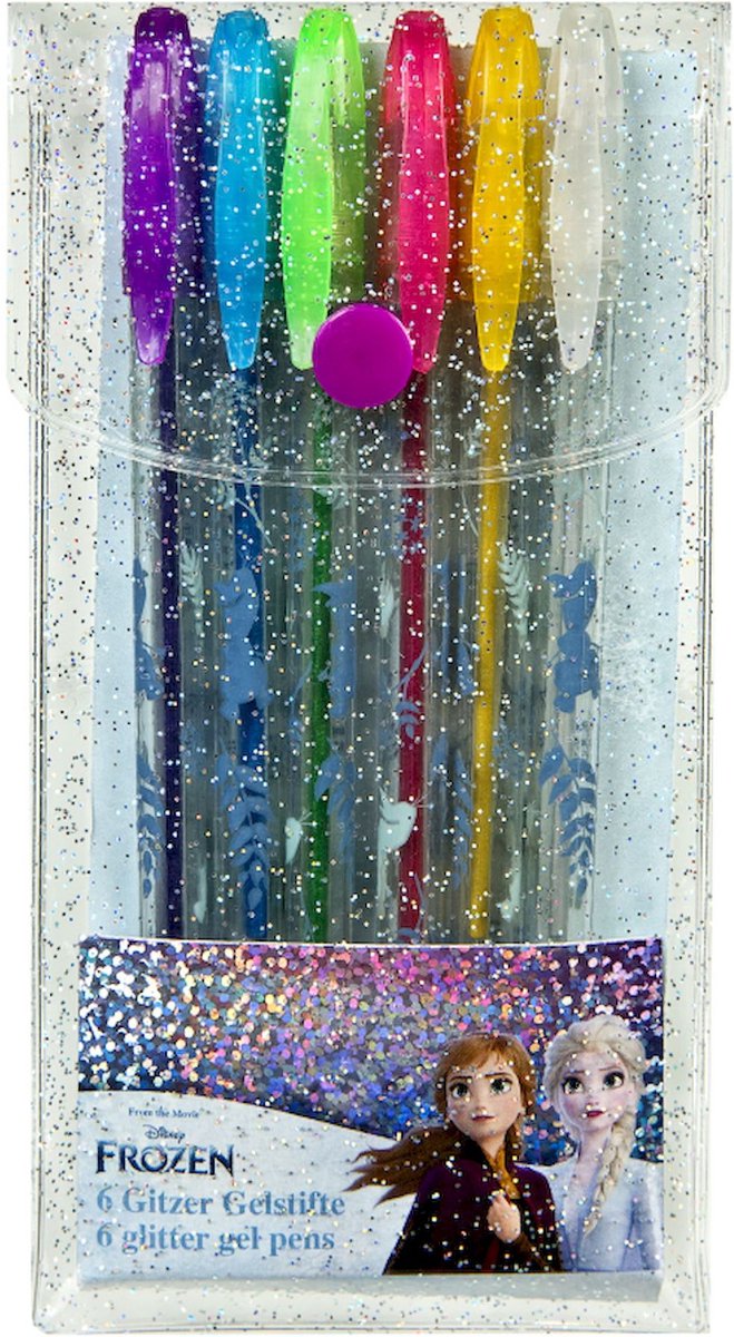 Stylos de gel scintillants congelés, 6e.