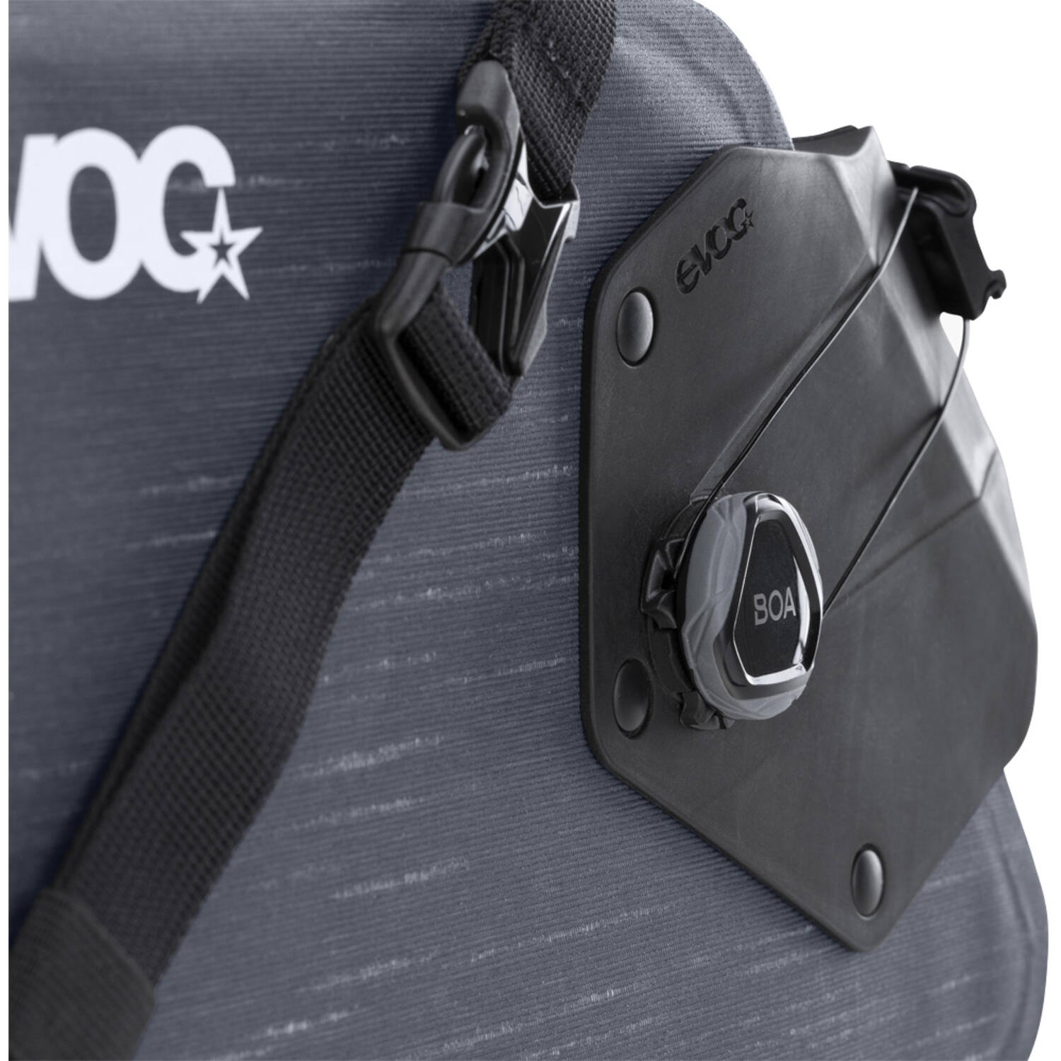 Evoc - sac de selle boa wp 16 gris carbone taille unique 16l