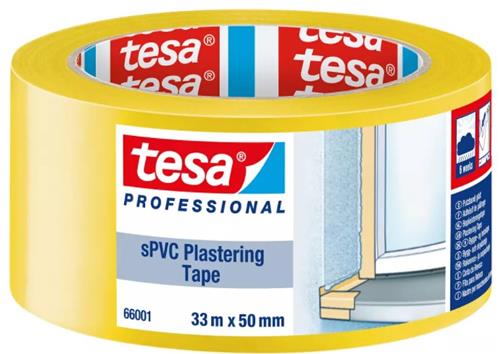 Tesa ruban à béton jaune 50mm 33m