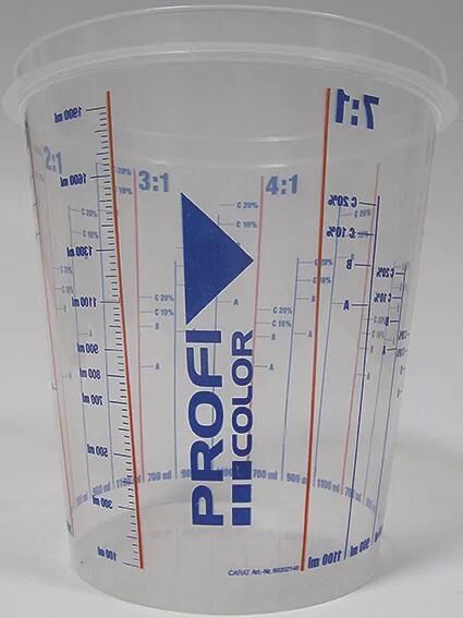 Tasse de mélange de couleurs Profi 2300 ml