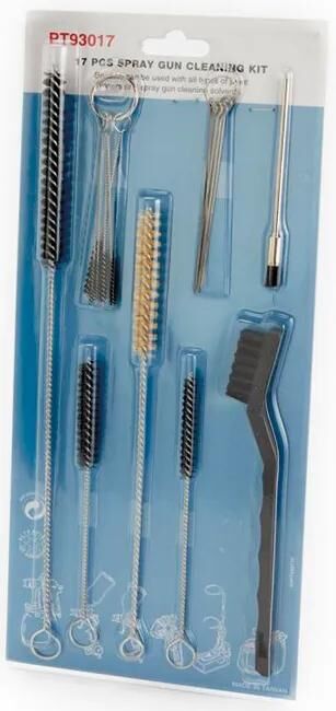Kit de nettoyage pour pistolet couleur professionnel, kit de nettoyage pour pistolet, m.brosses, etc.