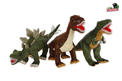 Dinoworld dinosaurus stegosaurus en peluche, 50 cm