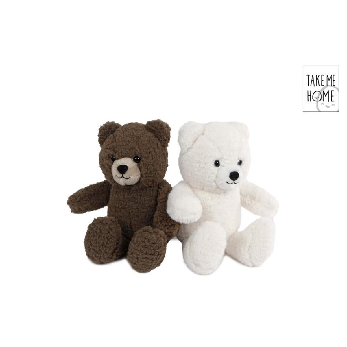 Peluche ours en peluche Take me home 20 25cm