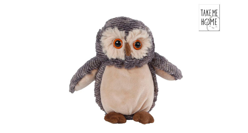 Ramenez-moi à la maison chouette câlin peluche, 18 cm