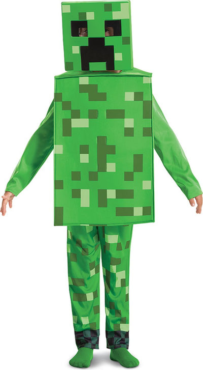 Déguisement minecraft (mojang), déguisement de creeper, taille xs (3-4 ans), garçon