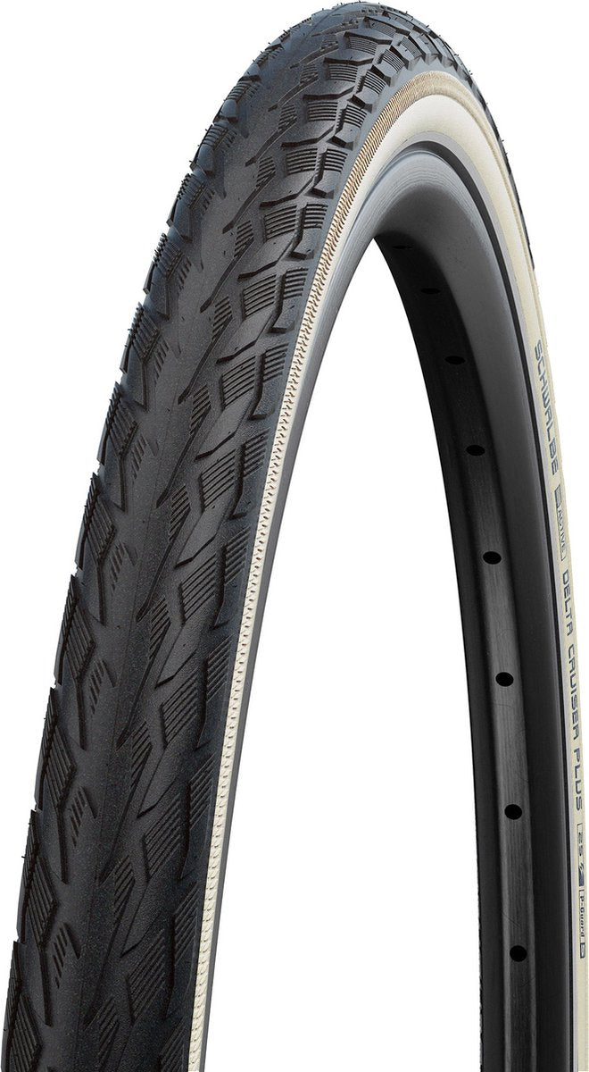 SCHWALBE TIRE 28-1.10 (28-622) Cruiser plus ZW. blanc + r
