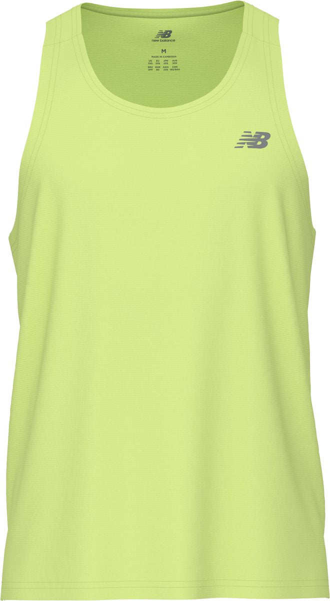 Chemise de sport pour hommes New Balance Sport Essentials Tank - Afterglow