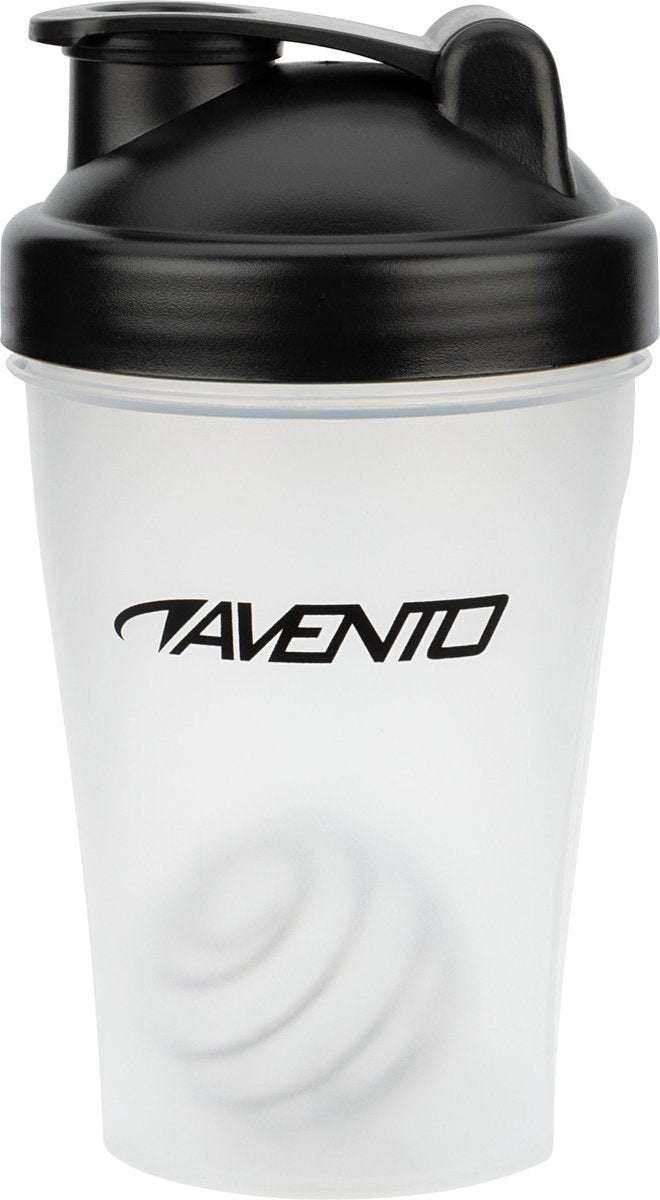 Tasse à shake Avento - noir transparent - 0,40 l