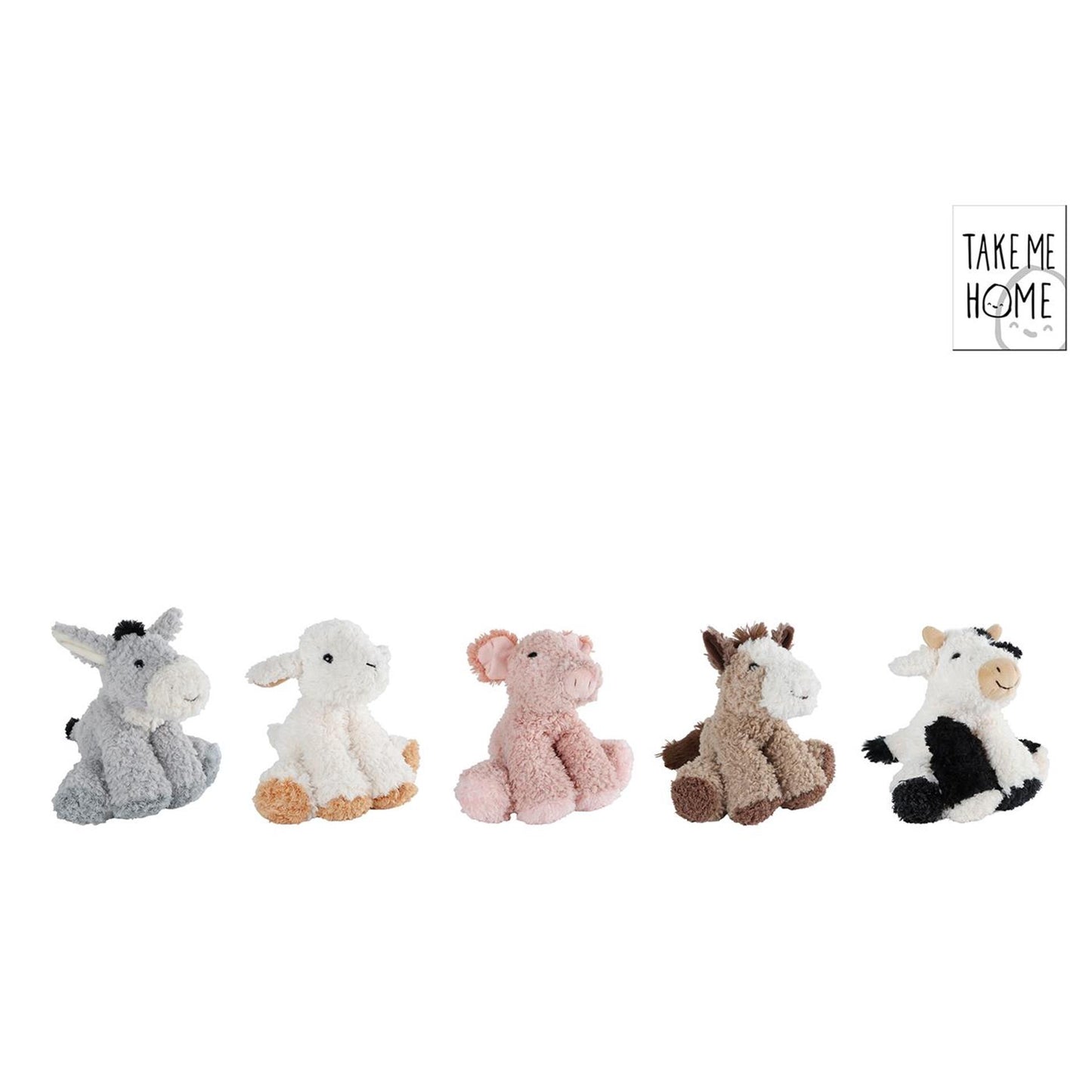 Peluche animal Ramène-moi à la maison 16cm