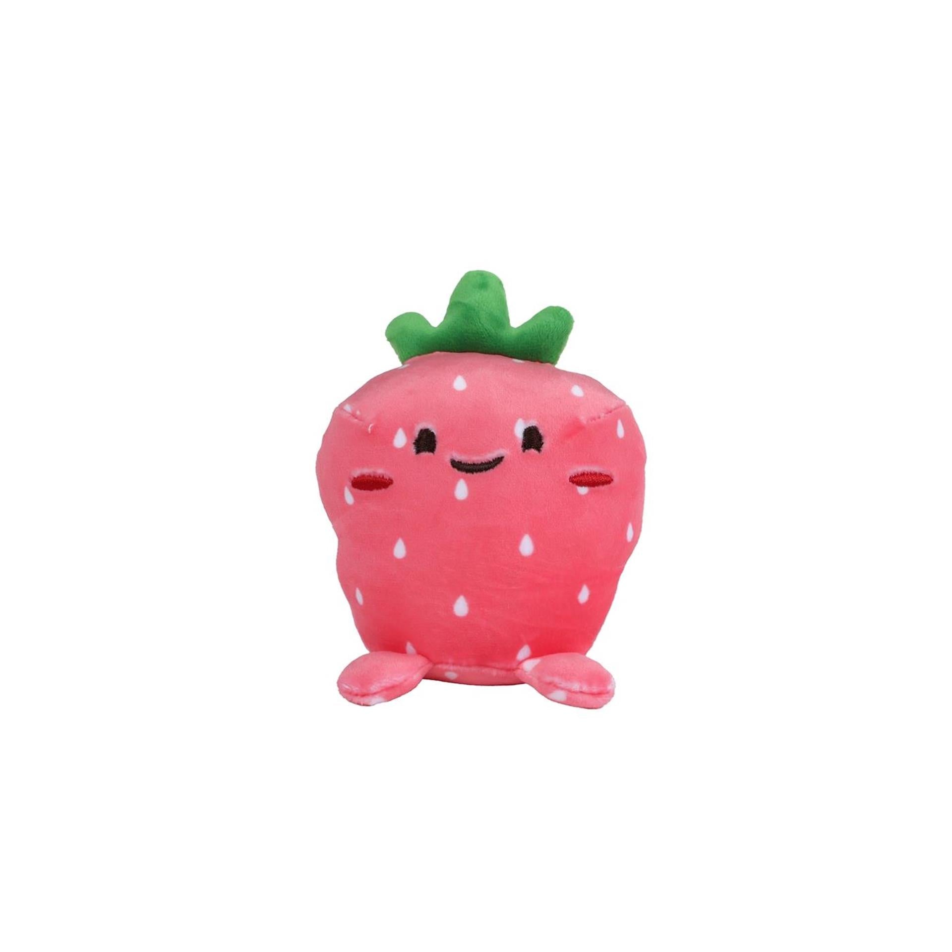 Peluche fruits et légumes menu moelleux - 12-14cm