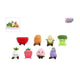 Peluche fruits et légumes menu moelleux - 12-14cm