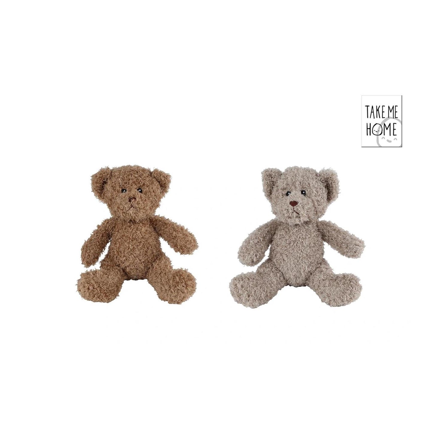 Ramène-moi à la maison ours en peluche 2cul 25 30cm